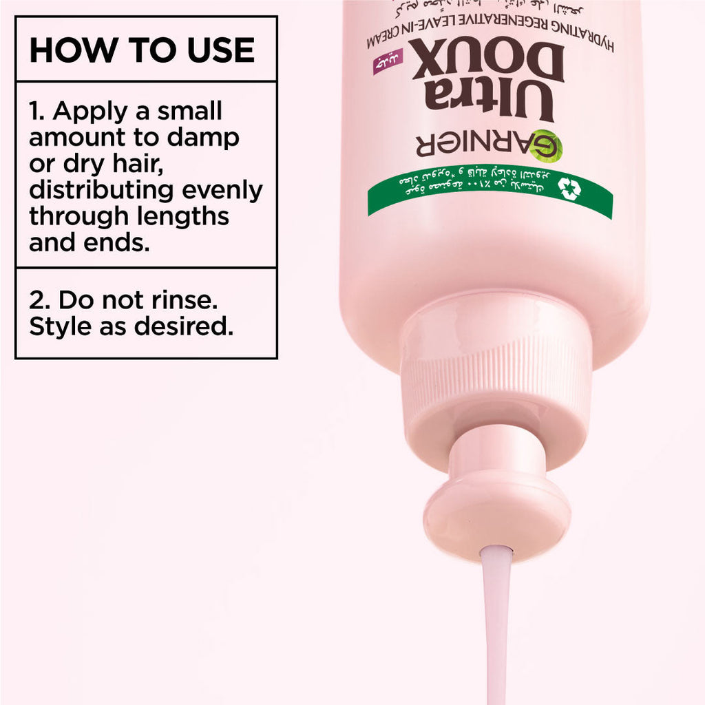 Ultra Doux Grape Moisture 2 in 1 Styling Cream, Volumizing Hydration for Dehydrated Hair. Hydrating Grape Water + Antioxidant Grapeseed Oil - Paraben-Free, Vegan, Cruelty-Free