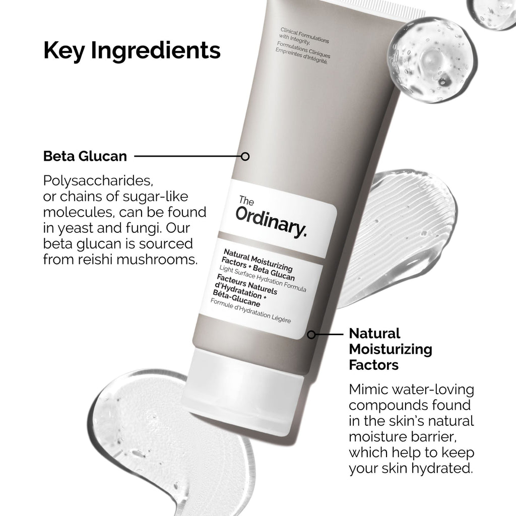 Natural Moisturizing Factors + Beta Glucan